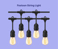 Market lights | LED Bulbs String Light