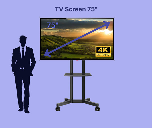 Smart LED TV Screen 75"