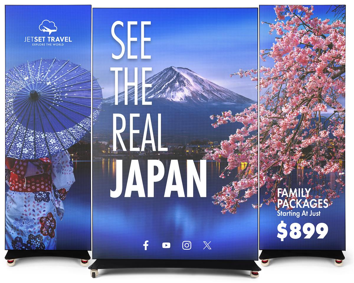 LED Wide Poster Display 2.5mm Pixel Pitch